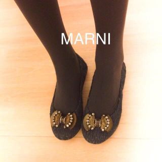 マルニ(Marni)のお値下げ★MARNIビジューシューズ(ハイヒール/パンプス)