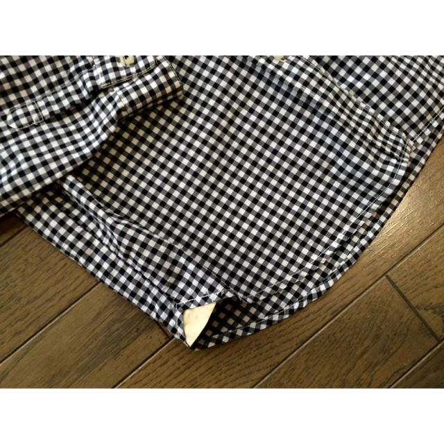 LOWRYS FARM(ローリーズファーム)のローリーズファーム ギンガムチェックシャツ  L レディースのトップス(シャツ/ブラウス(長袖/七分))の商品写真
