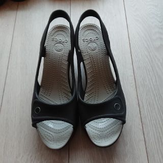 クロックス(crocs)のcrocsハバナ black w8(サンダル)