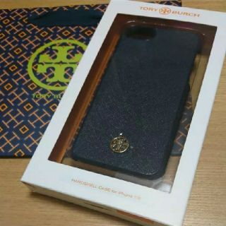 トリーバーチ(Tory Burch)の新品 * Tory Burch * トリーバーチ iPhoneケース ブラック(モバイルケース/カバー)