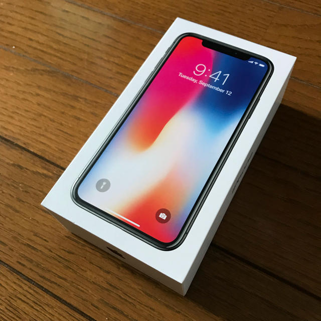 iPhone X Silver 64 GB SIMフリー【画面新品に交換済み】容量64GB