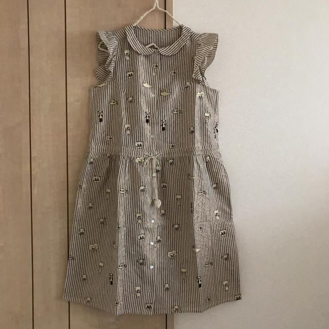 franche lippee(フランシュリッペ)のキラキラあっかんべーOP レディースのワンピース(ひざ丈ワンピース)の商品写真