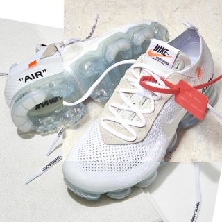 ナイキ(NIKE)の25cm 国内正規品 OFF-WHITE NIKE VAPORMAX 白 US7(スニーカー)