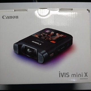 キヤノン(Canon)のはな様専用【送料無料】Canon ivis mini X  おまけ付【キヤノン】(ビデオカメラ)