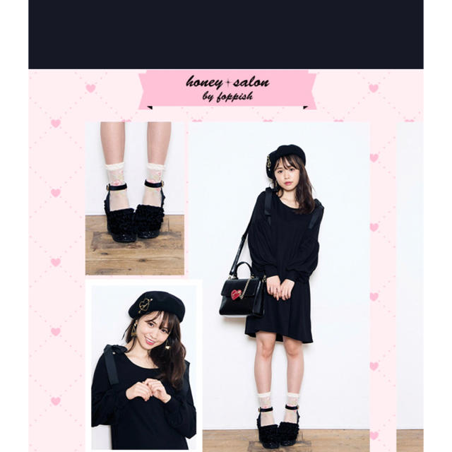 Honey Salon(ハニーサロン)のハニーサロン♡ワンピ【4/30までの出品】 レディースのワンピース(ミニワンピース)の商品写真