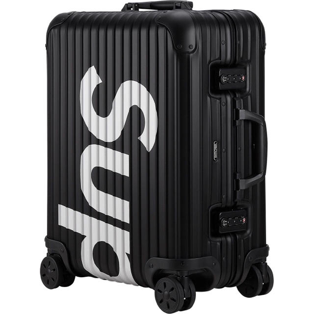 新品 Supreme RIMOWA Topas 45L Black 黒 リモワ