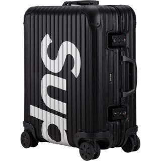 シュプリーム(Supreme)の新品 Supreme RIMOWA Topas 45L Black 黒 リモワ(トラベルバッグ/スーツケース)