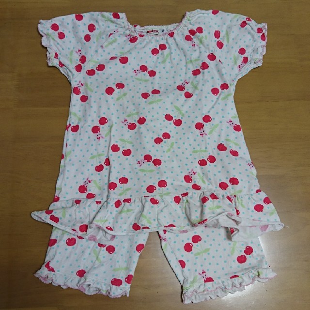 mikihouse(ミキハウス)の専用♪ミキハウス♪パジャマ100cm キッズ/ベビー/マタニティのキッズ服女の子用(90cm~)(パジャマ)の商品写真