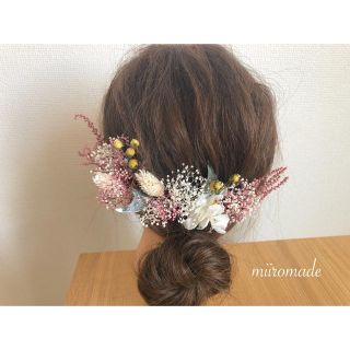 ホワイトピンク(ヘアアクセサリー)