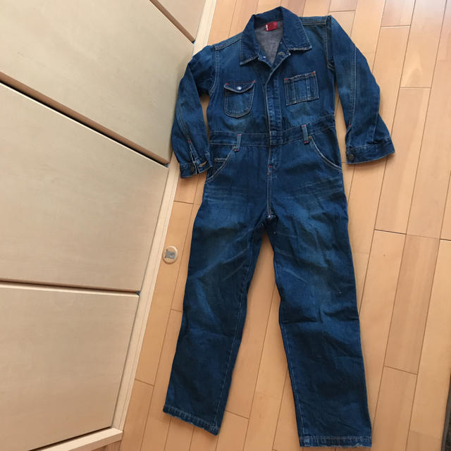 Levi's(リーバイス)のリーバイス 130 つなぎ オールインワン キッズ/ベビー/マタニティのキッズ服男の子用(90cm~)(パンツ/スパッツ)の商品写真