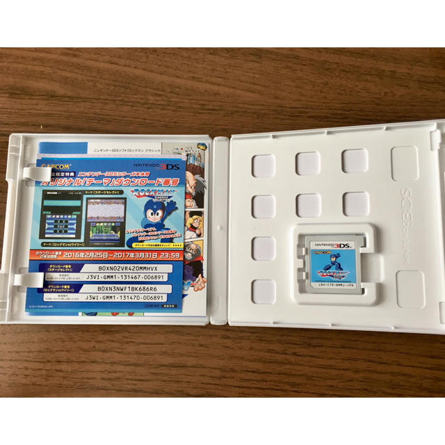 CAPCOM(カプコン)の【美品】ロックマンクラシックスコレクション 3DS エンタメ/ホビーのゲームソフト/ゲーム機本体(携帯用ゲームソフト)の商品写真