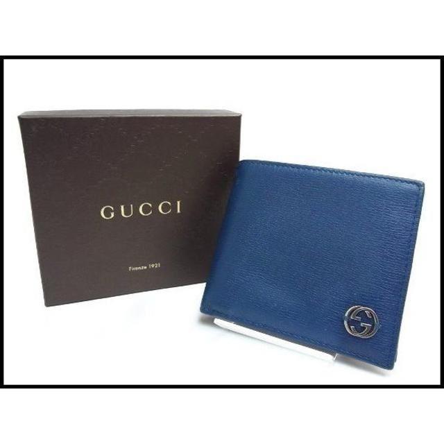 Gucci Gucci レザー Gg金具 メンズ 二つ折り財布 の通販 By クローバー S Shop グッチならラクマ