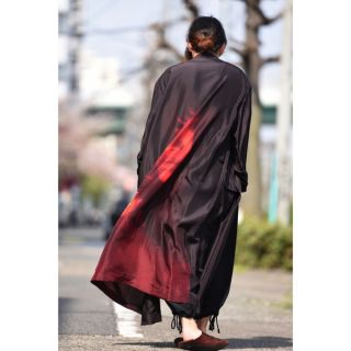 ヨウジヤマモト(Yohji Yamamoto)のYohjiYamamoto 18ss 赤い果実ロングジャケットコート 内田すずめ(その他)