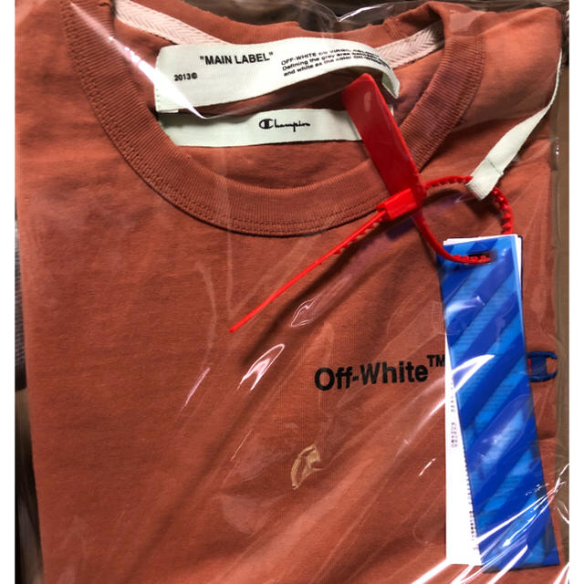 OFF-WHITE(オフホワイト)のoff-white ×チャンピオン メンズのトップス(Tシャツ/カットソー(半袖/袖なし))の商品写真