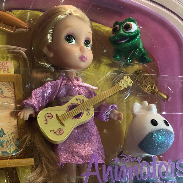 Disney(ディズニー)のディズニー プリンセス ラプンツェル ミニドール アニメーターズ コレクション キッズ/ベビー/マタニティのおもちゃ(ぬいぐるみ/人形)の商品写真