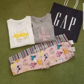 ベビーギャップ(babyGAP)の【新品】90 お着替えセット(Tシャツ/カットソー)