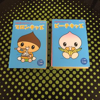 七田教材 ピーチキッズ、マロンキッズ2組セット(その他)