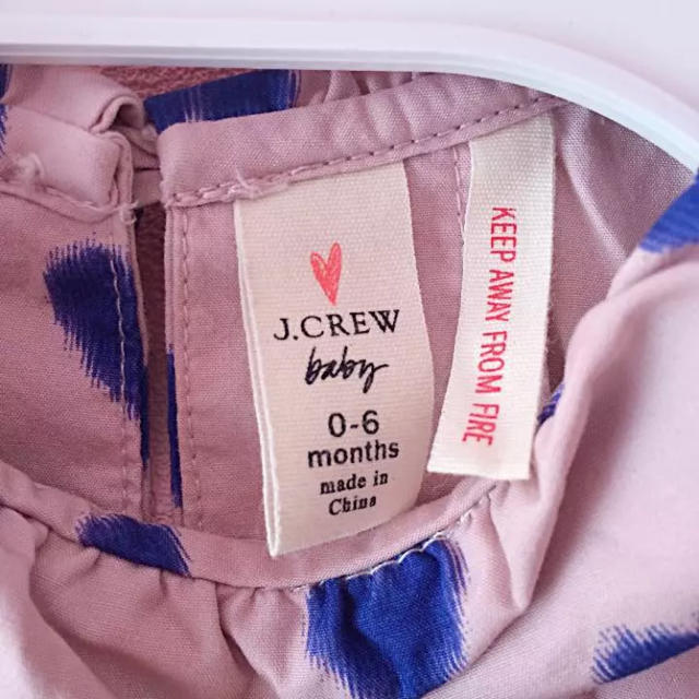 J.Crew(ジェイクルー)のJ.crew baby  0〜6month キッズ/ベビー/マタニティのベビー服(~85cm)(ロンパース)の商品写真