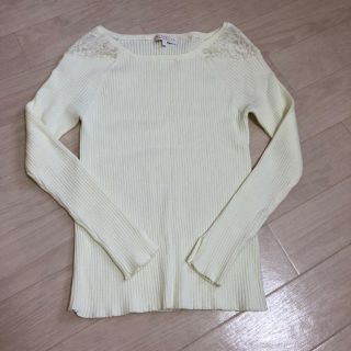 プロポーションボディドレッシング(PROPORTION BODY DRESSING)のプロポ 肩レース ニット(ニット/セーター)