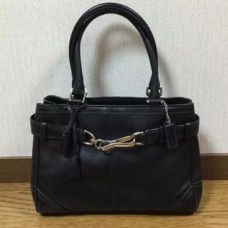 コーチ(COACH)のcoach レザーハンドバッグ(ハンドバッグ)