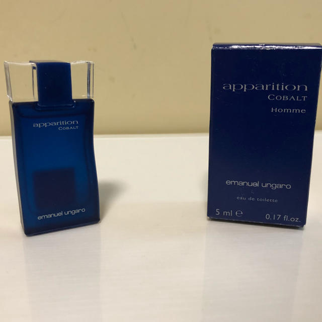 emanuel ungaro - エマニュエルウンガロ アパラシオン コバルト オム EDT5mlの通販 by 万屋｜エマニュエルウンガロならラクマ