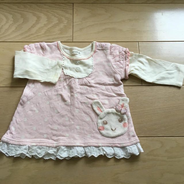 coeur a coeur(クーラクール)のクーラクール 80 チュニック キッズ/ベビー/マタニティのベビー服(~85cm)(シャツ/カットソー)の商品写真