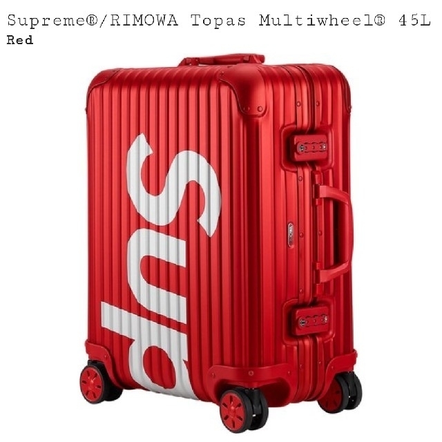 Supreme RIMOWA Topas Multiweel 45LRed