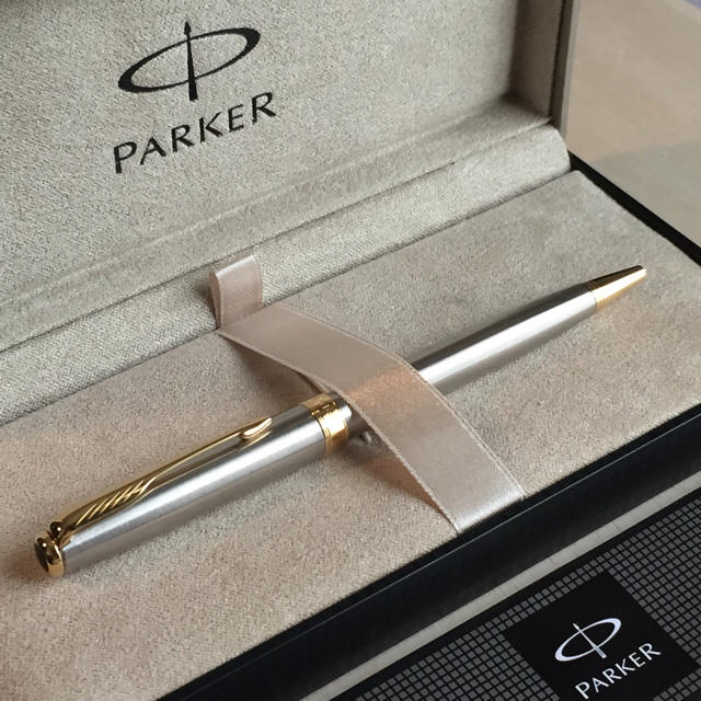 Parker(パーカー)のパーカー  ソネット ボールペン SS GT 未使用 インテリア/住まい/日用品の文房具(ペン/マーカー)の商品写真