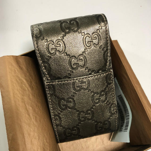 Gucci(グッチ)の新品未使用GUCCIタバコケース レディースのファッション小物(ポーチ)の商品写真