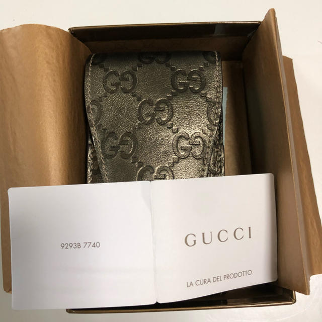 Gucci(グッチ)の新品未使用GUCCIタバコケース レディースのファッション小物(ポーチ)の商品写真