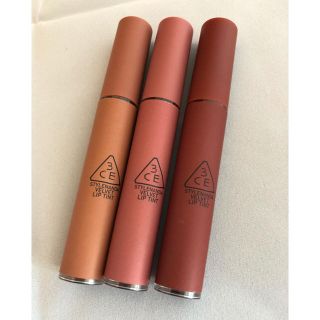 スリーシーイー(3ce)の3CE  スタイルナンダ VELVET LIP TINT リップティント 3本(リップグロス)