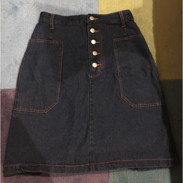 Kastane(カスタネ)のデニムスカート レディースのスカート(ひざ丈スカート)の商品写真