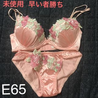 E65  ブラジャー ショーツ セット(ブラ&ショーツセット)