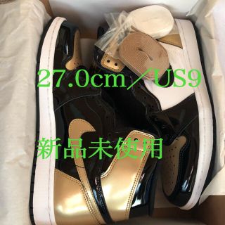 ナイキ(NIKE)の★27cm★ Nike air jordan 1 gold nrg レシート付き(スニーカー)