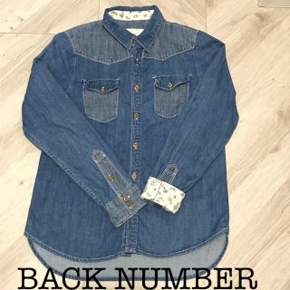 バックナンバー(BACK NUMBER)のBACK NUMBER バックナンバー デニムシャツ(シャツ/ブラウス(長袖/七分))