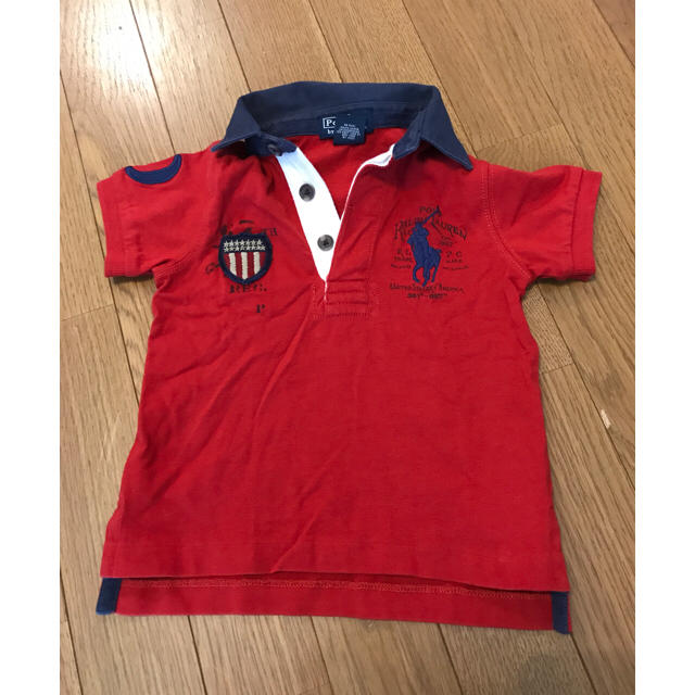 POLO RALPH LAUREN(ポロラルフローレン)のPolo by Ralph Lauren ポロシャツ キッズ/ベビー/マタニティのベビー服(~85cm)(Ｔシャツ)の商品写真