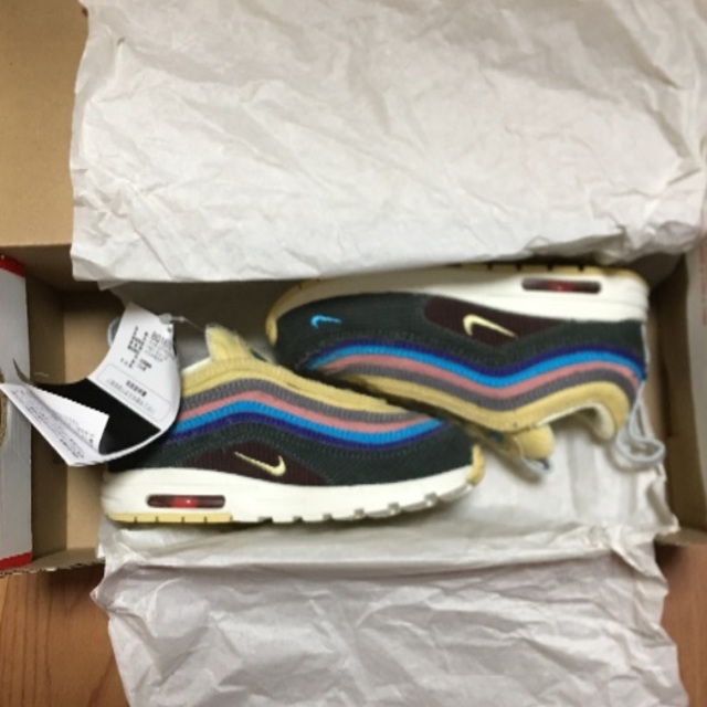 NIKE(ナイキ)のNIKE AIR MAX 1/97 VF SW (TD) (15cm) キッズ/ベビー/マタニティのキッズ靴/シューズ(15cm~)(スニーカー)の商品写真