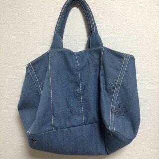 マウジー(moussy)のmoussy デニムバッグ(トートバッグ)