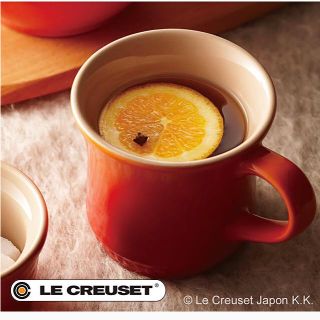 ルクルーゼ(LE CREUSET)の【未使用】ル・クルーゼ ストーンウェア マグ 2個セット(グラス/カップ)