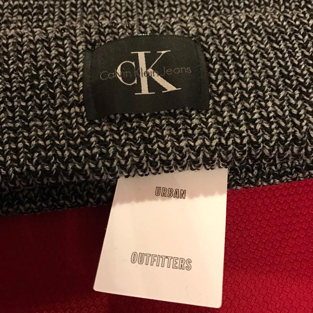 Calvin Klein(カルバンクライン)のふ〜さん専用！新品未使用！Calvin Klein beanie ニット帽 メンズの帽子(ニット帽/ビーニー)の商品写真