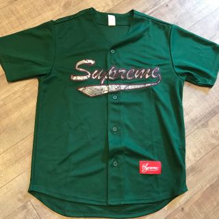 シュプリーム(Supreme)のシュプリーム  ベースボールシャツ(シャツ)