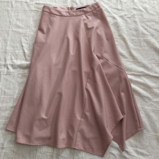 ザラ(ZARA)のZARA アシンメトリー スカート(ひざ丈スカート)