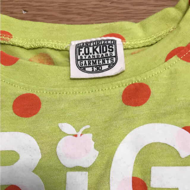 F.O.KIDS(エフオーキッズ)のエフオーキッズ Tシャツ ドット 130 女の子 キッズ/ベビー/マタニティのキッズ服女の子用(90cm~)(Tシャツ/カットソー)の商品写真