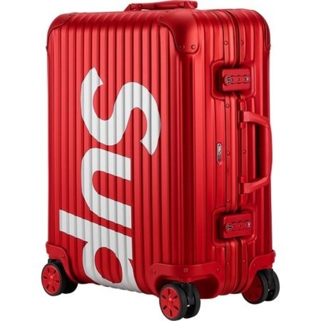 Supreme(シュプリーム)のsupreme rimowa 45L red　到着済み メンズのバッグ(トラベルバッグ/スーツケース)の商品写真
