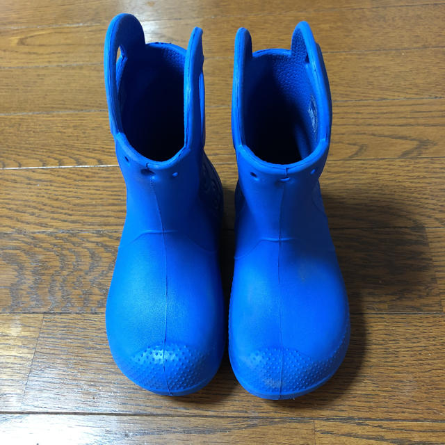 crocs(クロックス)のcrocs✳︎レインブーツ 18㎝ キッズ/ベビー/マタニティのキッズ靴/シューズ(15cm~)(長靴/レインシューズ)の商品写真