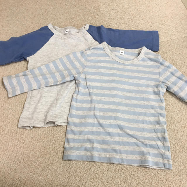 MUJI (無印良品)(ムジルシリョウヒン)のＴシャツ キッズ/ベビー/マタニティのキッズ服男の子用(90cm~)(Tシャツ/カットソー)の商品写真