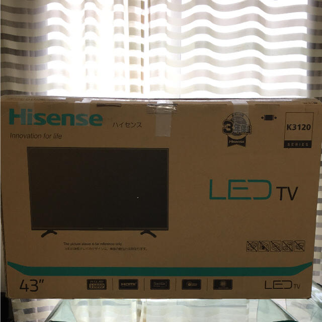 Hisense LEDテレビ 43型 新品 2017年製 テレビ