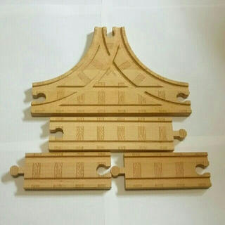 ラーニングカーブ 木製トーマス 分岐レールセットD(電車のおもちゃ/車)