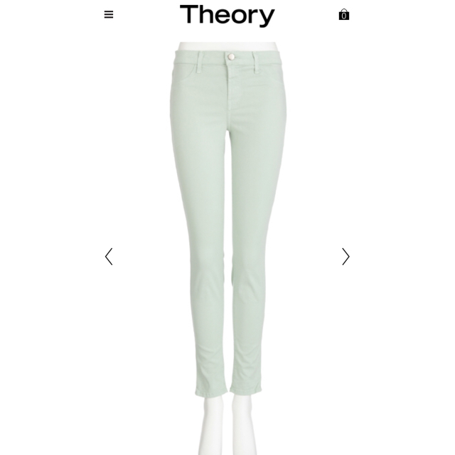 超美品の theory スキニーパンツ♡新品 jbrand Theory - スキニー