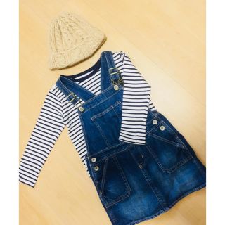 ギャップ(GAP)のGAP デニムジャンパースカート(ワンピース)